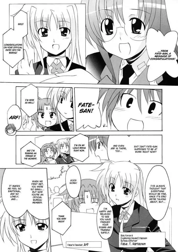 Mahou Shoujo Lyrical Nanoha StrikerS the Comics Chapter 7 11